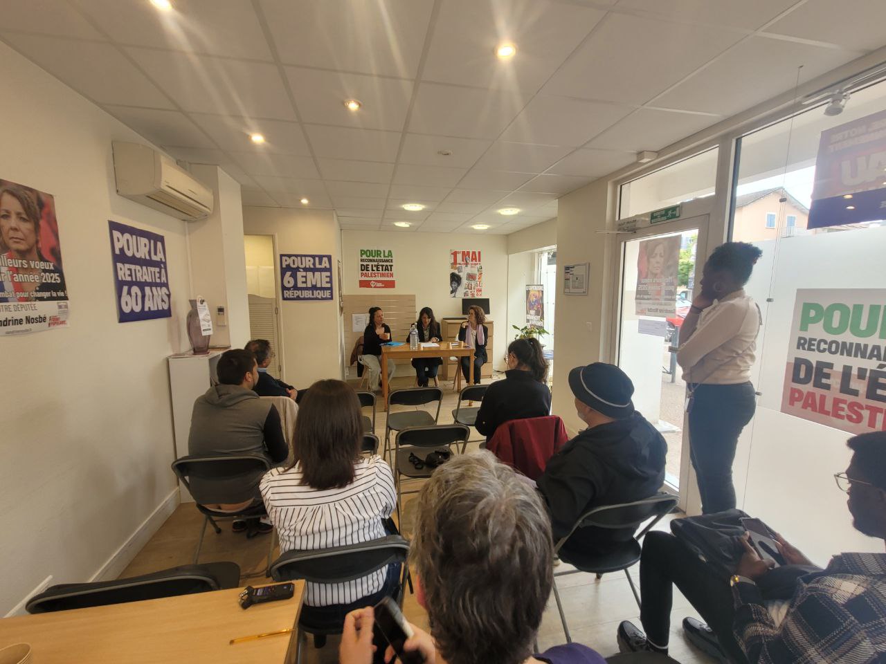 Conférence de presse sur les atteintes aux droits des étranger·es par la préfecture de l’Isère